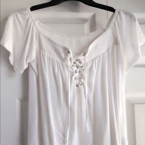NWOT American Eagle Peasant Top ~Size Small